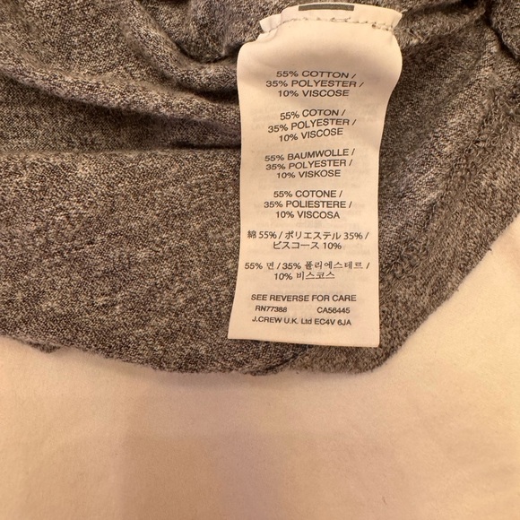 J. Crew Gold Polka Dot Short Sleeve Tee XS NWOT - Picture 4 of 6